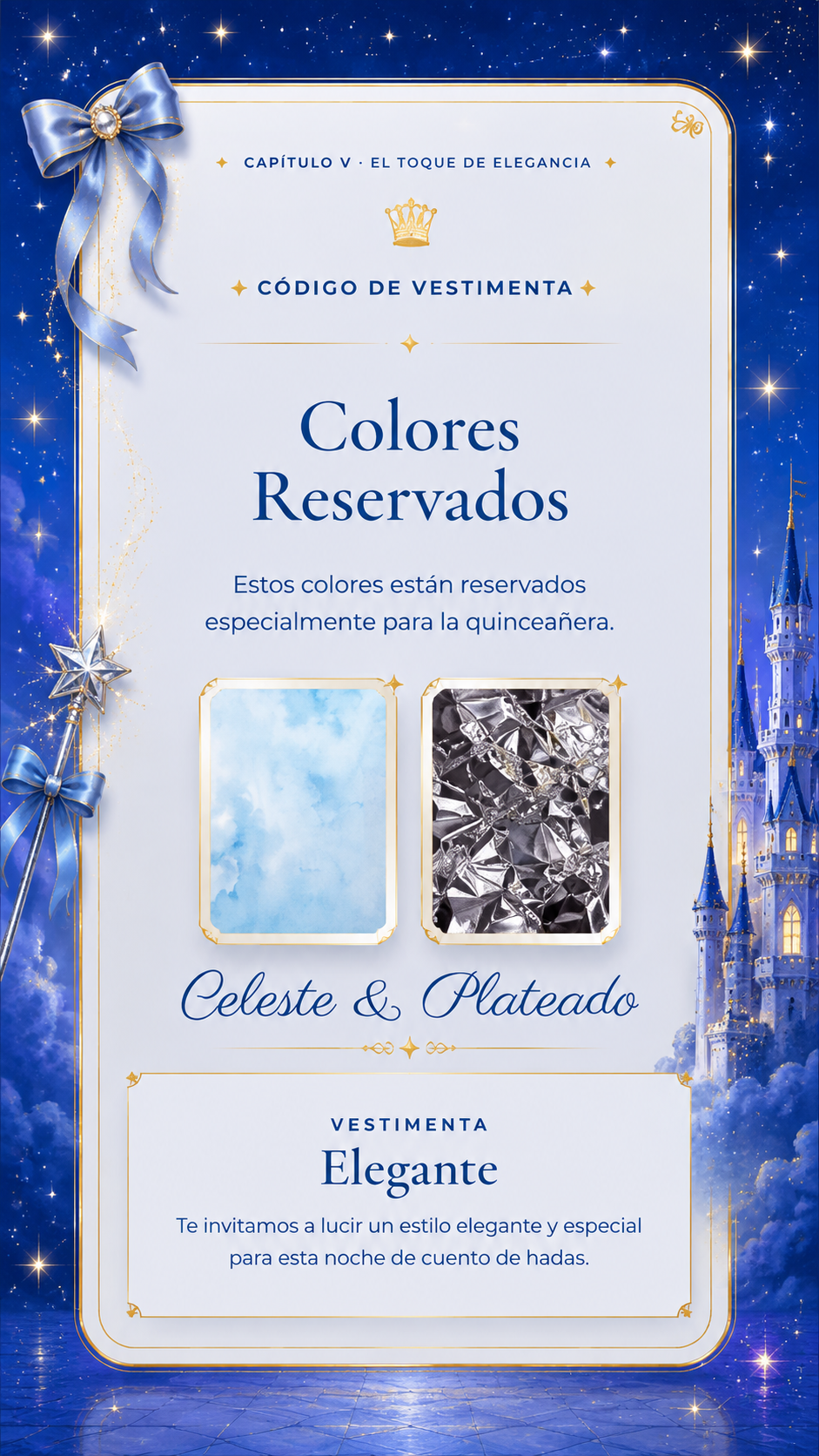 Capítulo V: El toque de elegancia